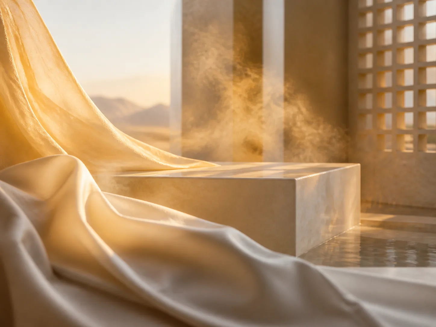 Amud al-Aaj first impression fragrance atmosphere